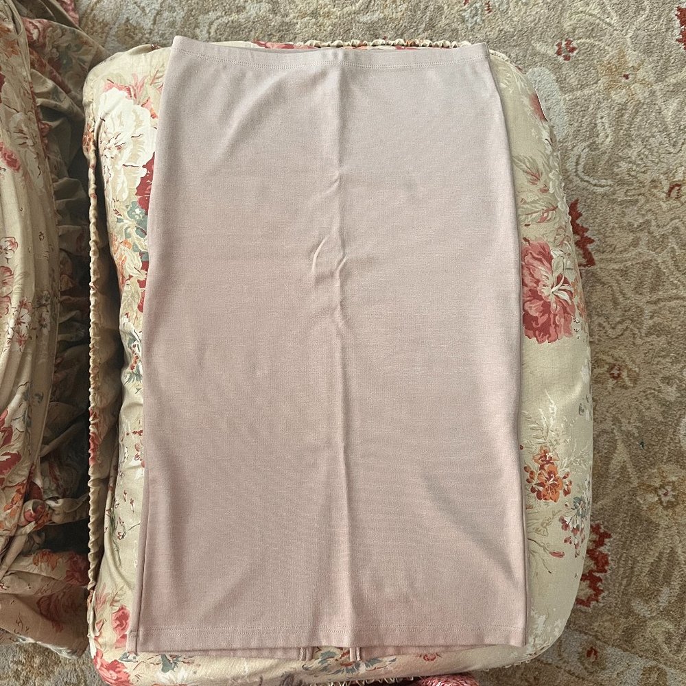 Tan Pencil Skirt